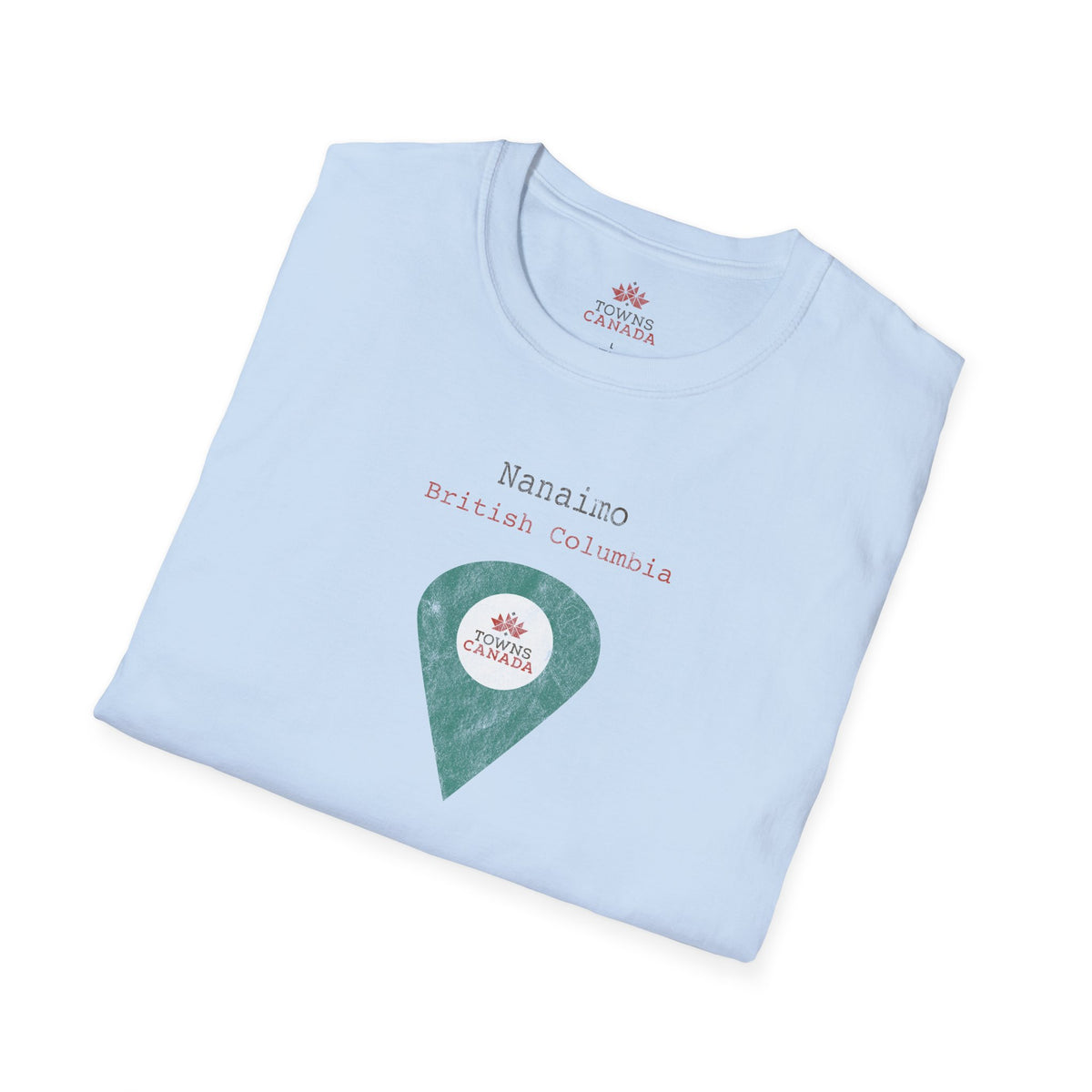 Nanaimo British Columbia Marker Tee – Wear Your Canadian Roots with Pride