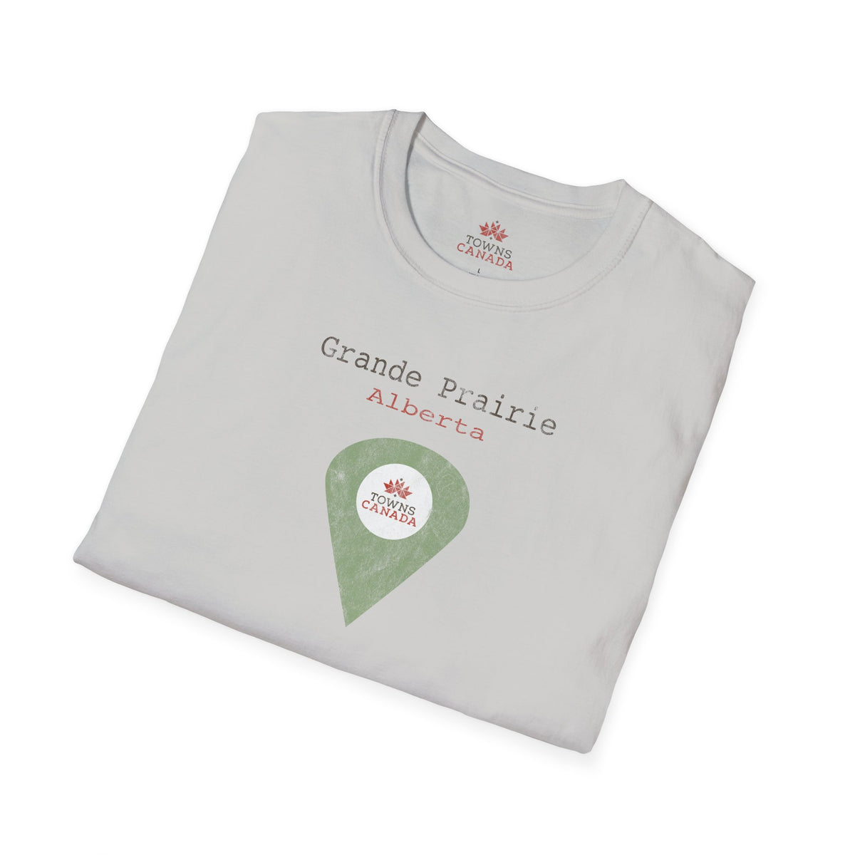 Grande Prairie Alberta Marker Tee – Wear Your Canadian Roots with Pride