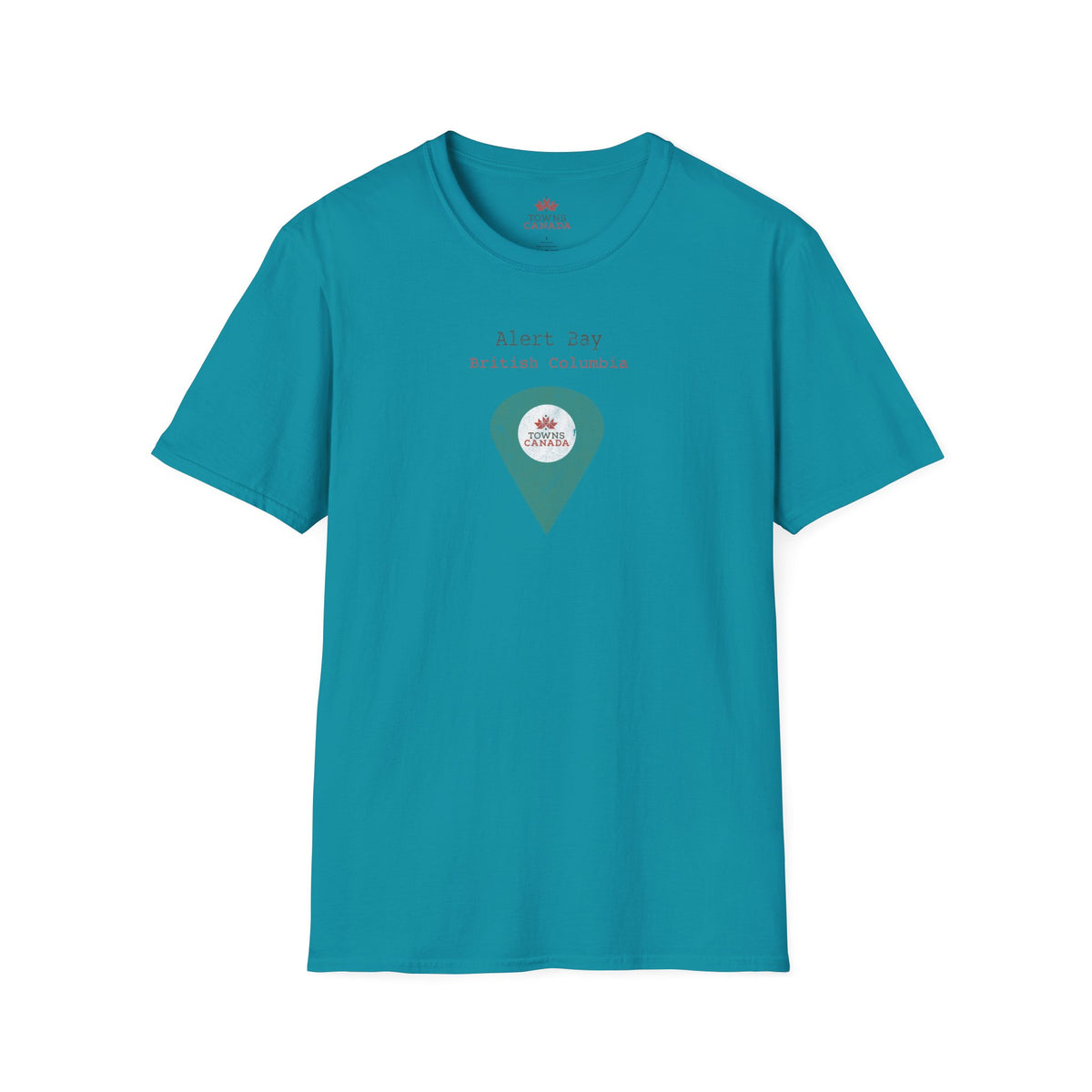 Alert Bay, British Columbia Marker Tee – Wear Your Canadian Roots with Pride