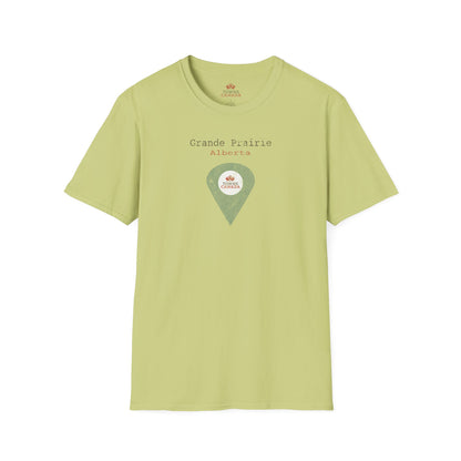 Grande Prairie Alberta Marker Tee – Wear Your Canadian Roots with Pride