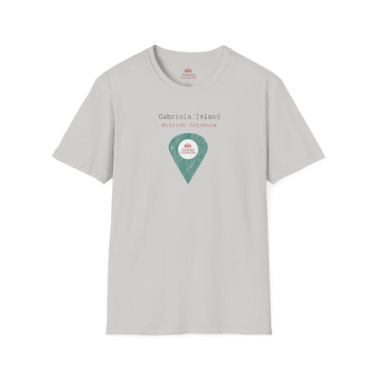 Gabriola Island British Columbia Marker Tee – Wear Your Canadian Roots with Pride