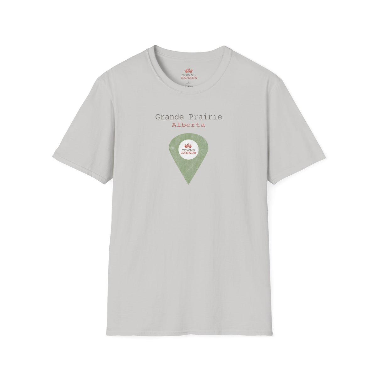 Grande Prairie Alberta Marker Tee – Wear Your Canadian Roots with Pride