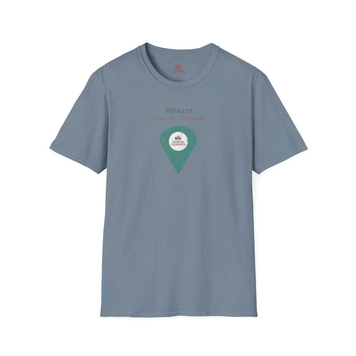 Nanaimo British Columbia Marker Tee – Wear Your Canadian Roots with Pride
