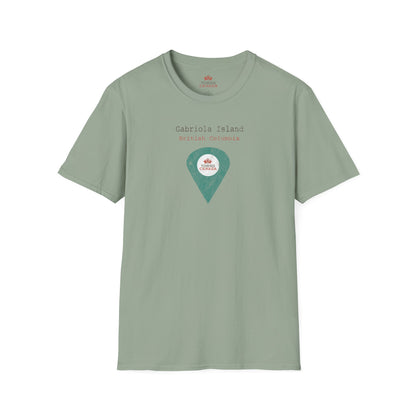Gabriola Island British Columbia Marker Tee – Wear Your Canadian Roots with Pride