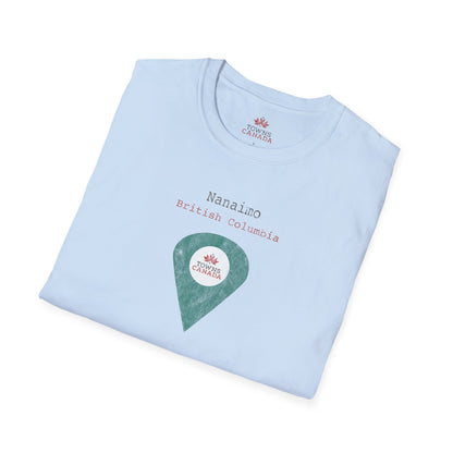 Nanaimo British Columbia Marker Tee – Wear Your Canadian Roots with Pride