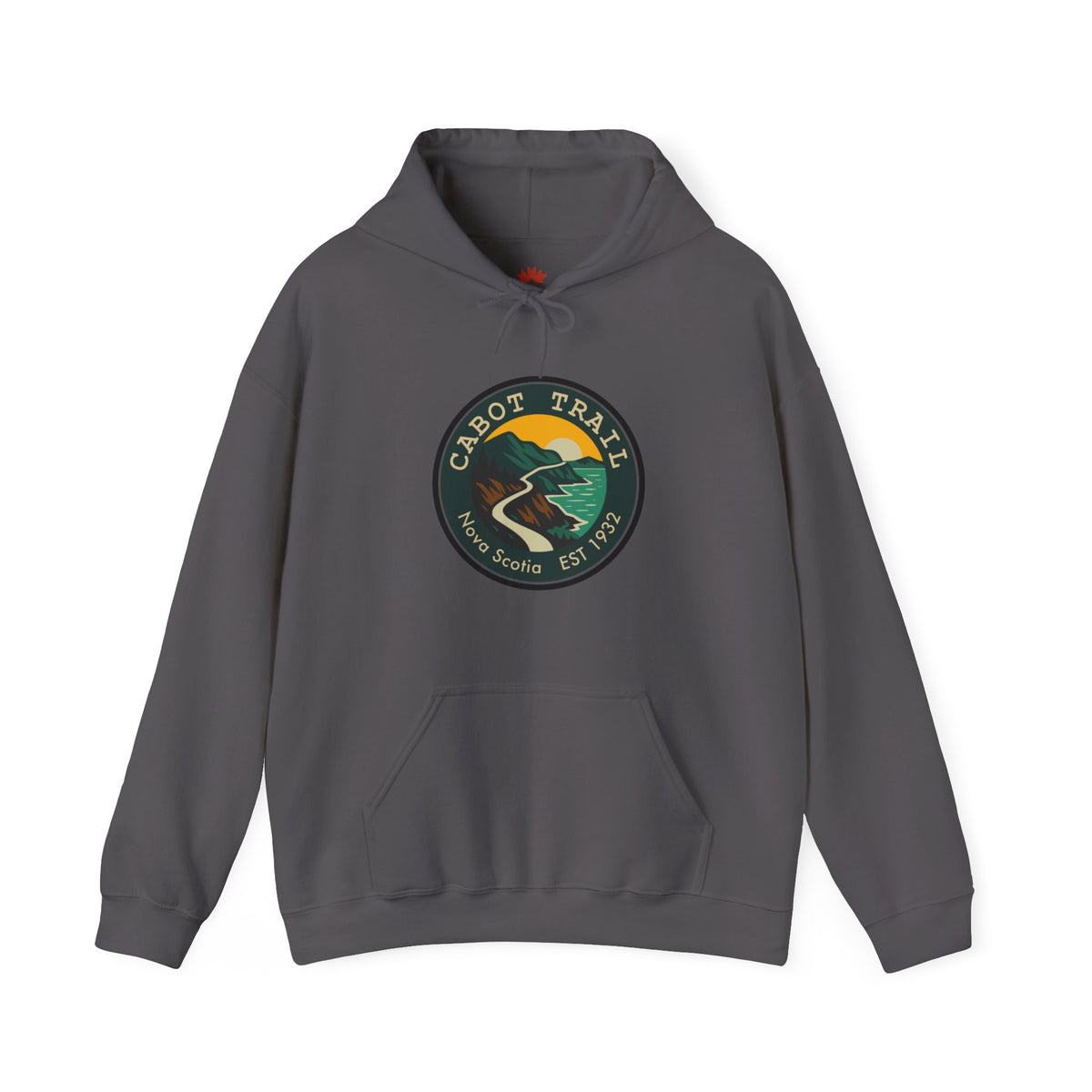 Cabot Trail - Nova Scotia - Canadian Emblem Hoodie
