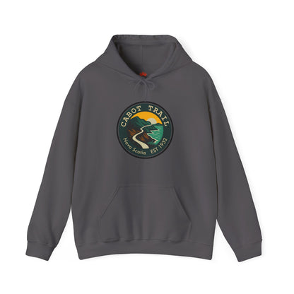 Cabot Trail - Nova Scotia - Canadian Emblem Hoodie
