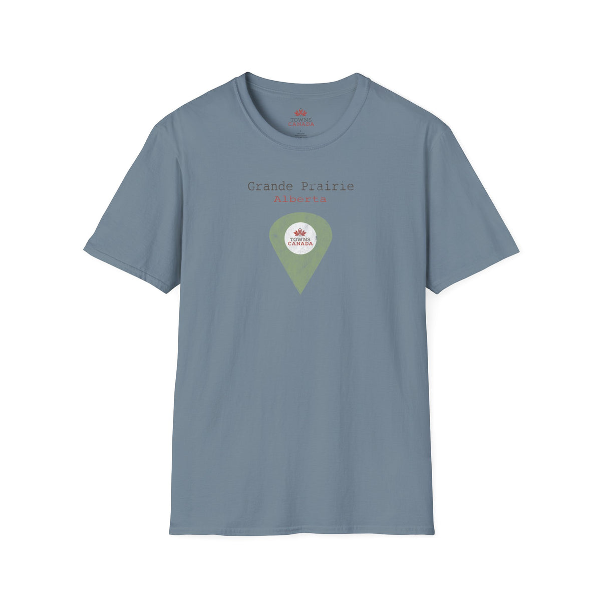 Grande Prairie Alberta Marker Tee – Wear Your Canadian Roots with Pride