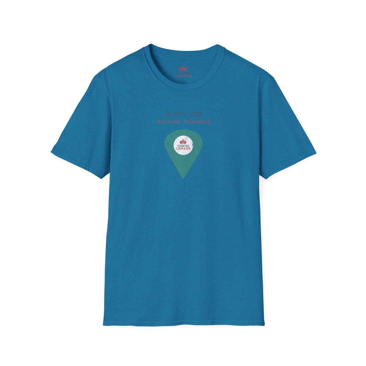 Alert Bay, British Columbia Marker Tee – Wear Your Canadian Roots with Pride