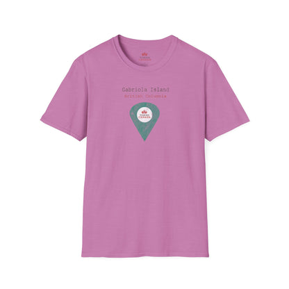 Gabriola Island British Columbia Marker Tee – Wear Your Canadian Roots with Pride