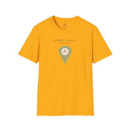 Grande Prairie Alberta Marker Tee – Wear Your Canadian Roots with Pride