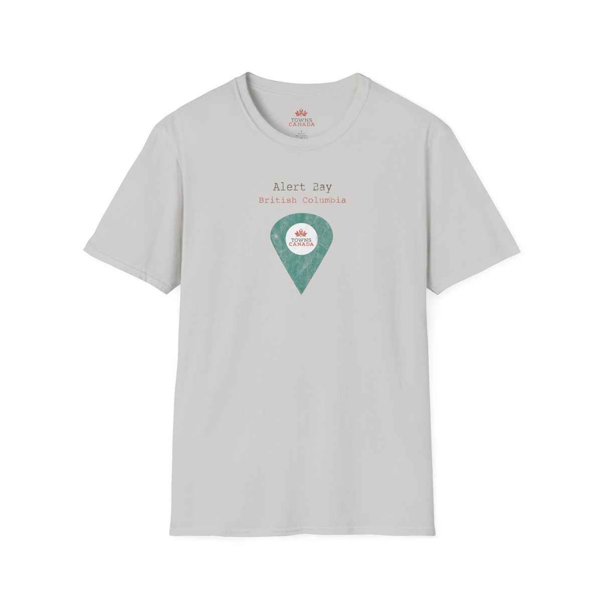 Alert Bay, British Columbia Marker Tee – Wear Your Canadian Roots with Pride