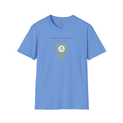 Grande Prairie Alberta Marker Tee – Wear Your Canadian Roots with Pride