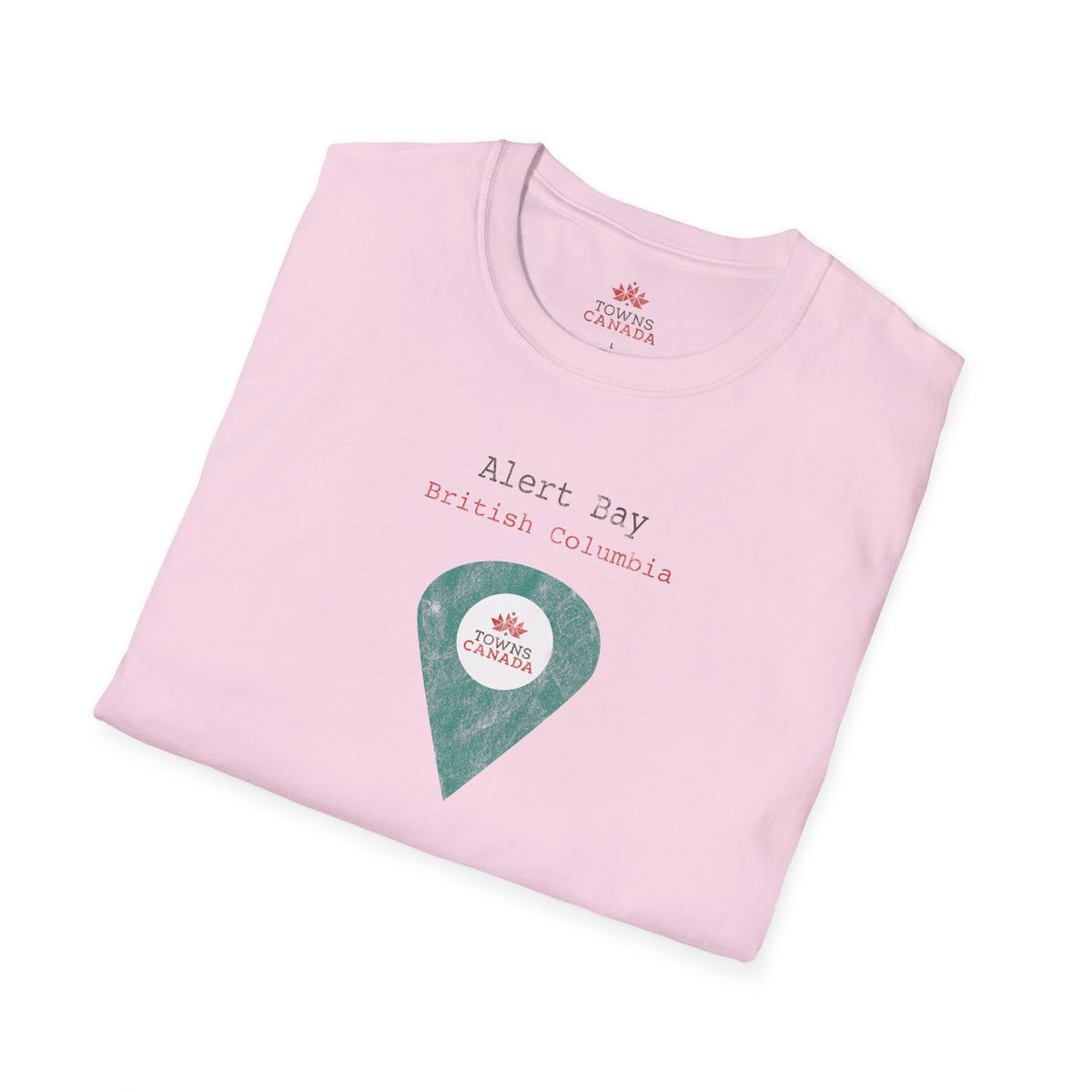 Alert Bay, British Columbia Marker Tee – Wear Your Canadian Roots with Pride