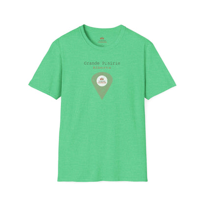 Grande Prairie Alberta Marker Tee – Wear Your Canadian Roots with Pride