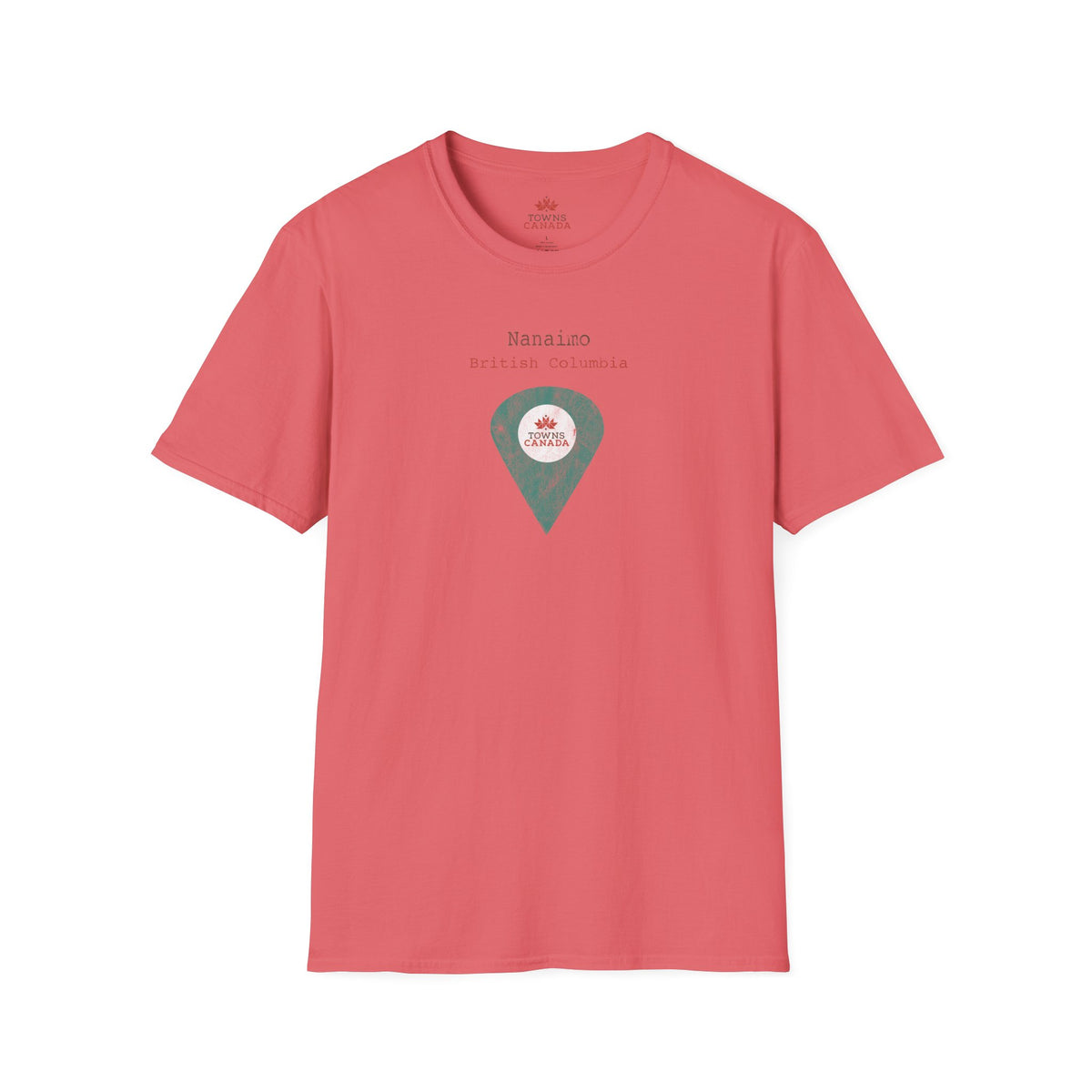 Nanaimo British Columbia Marker Tee – Wear Your Canadian Roots with Pride