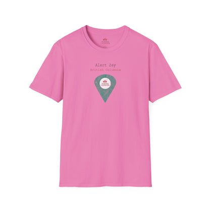 Alert Bay, British Columbia Marker Tee – Wear Your Canadian Roots with Pride