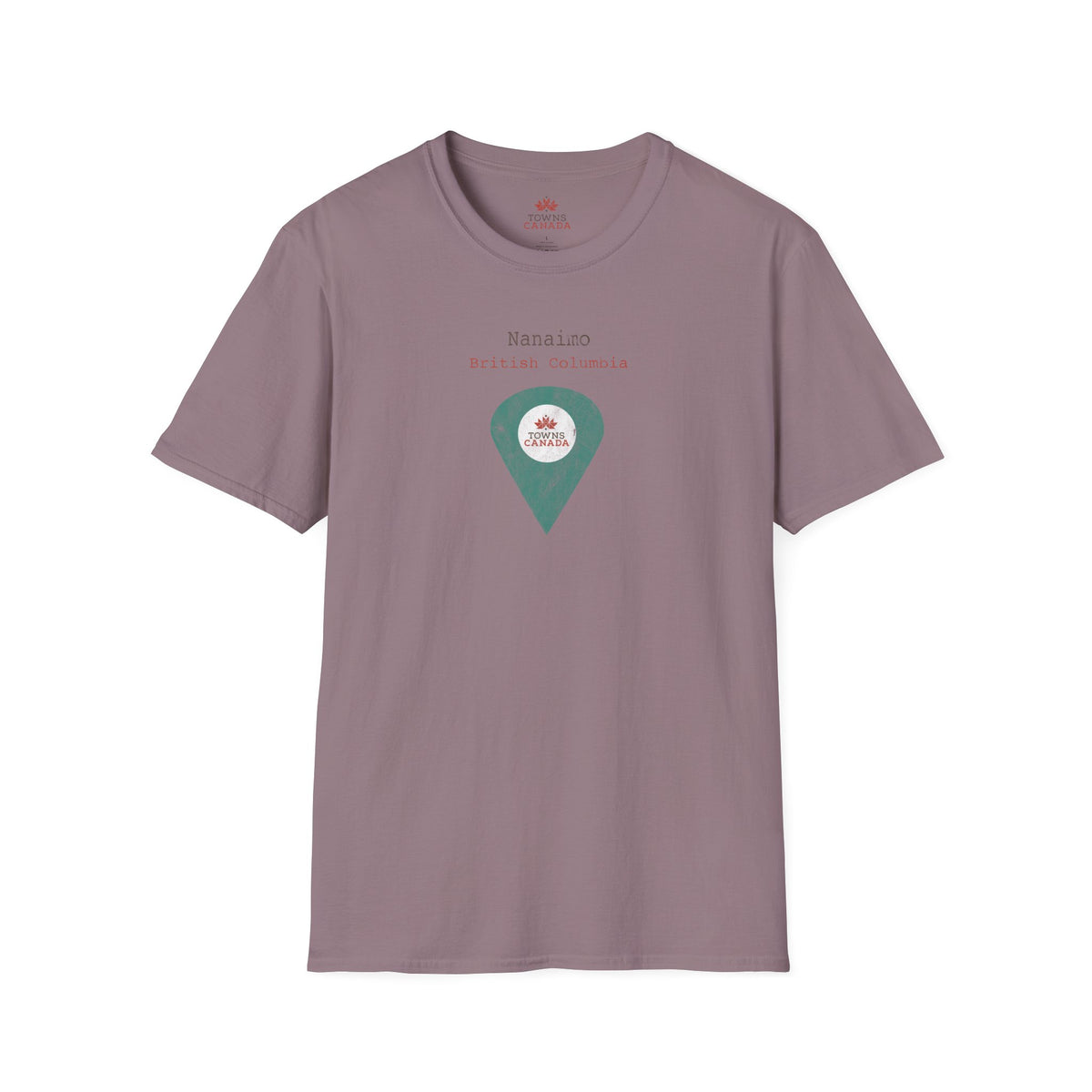 Nanaimo British Columbia Marker Tee – Wear Your Canadian Roots with Pride