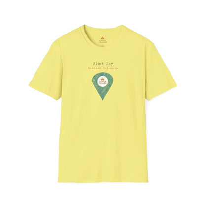 Alert Bay, British Columbia Marker Tee – Wear Your Canadian Roots with Pride