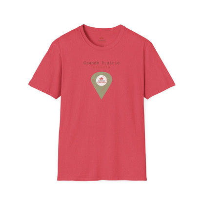 Grande Prairie Alberta Marker Tee – Wear Your Canadian Roots with Pride