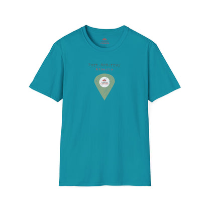 Fort McMurray Alberta Marker - Unisex Vintage Design Cotton T-Shirt