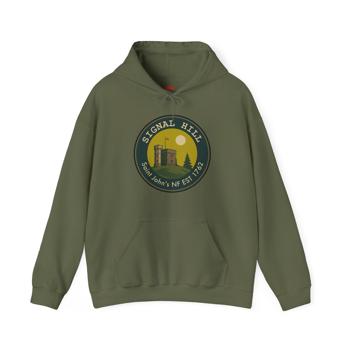 Signal Hill, Newfoundland - Canadian Emblem Hoodie
