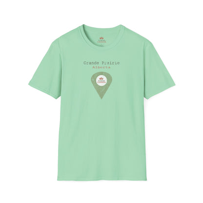 Grande Prairie Alberta Marker Tee – Wear Your Canadian Roots with Pride