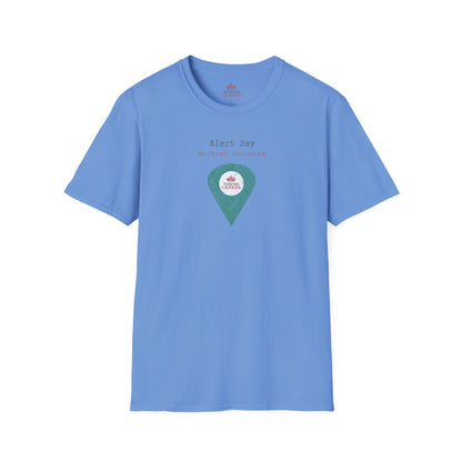 Alert Bay, British Columbia Marker Tee – Wear Your Canadian Roots with Pride