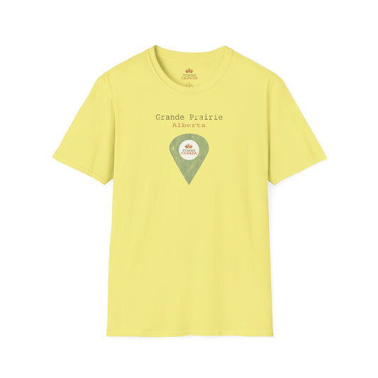 Grande Prairie Alberta Marker Tee – Wear Your Canadian Roots with Pride
