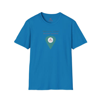 Gabriola Island British Columbia Marker Tee – Wear Your Canadian Roots with Pride