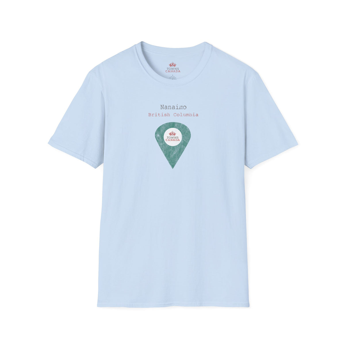 Nanaimo British Columbia Marker Tee – Wear Your Canadian Roots with Pride
