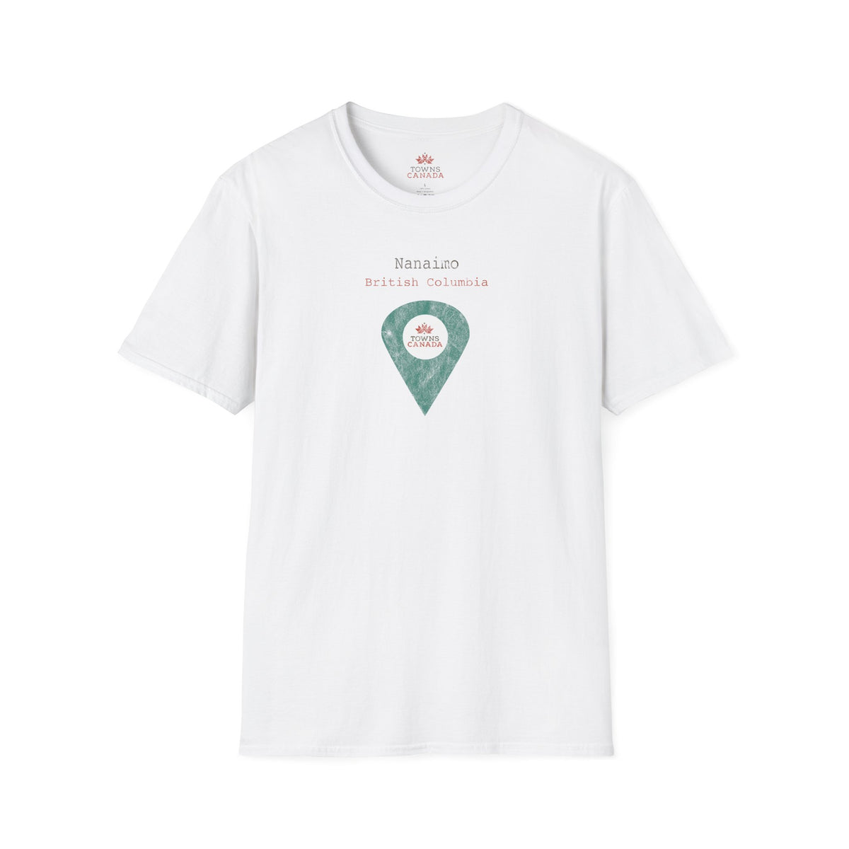 Nanaimo British Columbia Marker Tee – Wear Your Canadian Roots with Pride