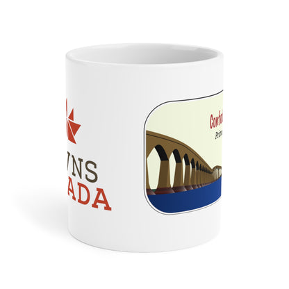 Confederation Bridge Coffee Mug – Celebrate PEI's Landmark with Every Sip