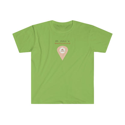 St John's, Newfoundland Marker Tee – Wear Your Canadian Roots with Pride