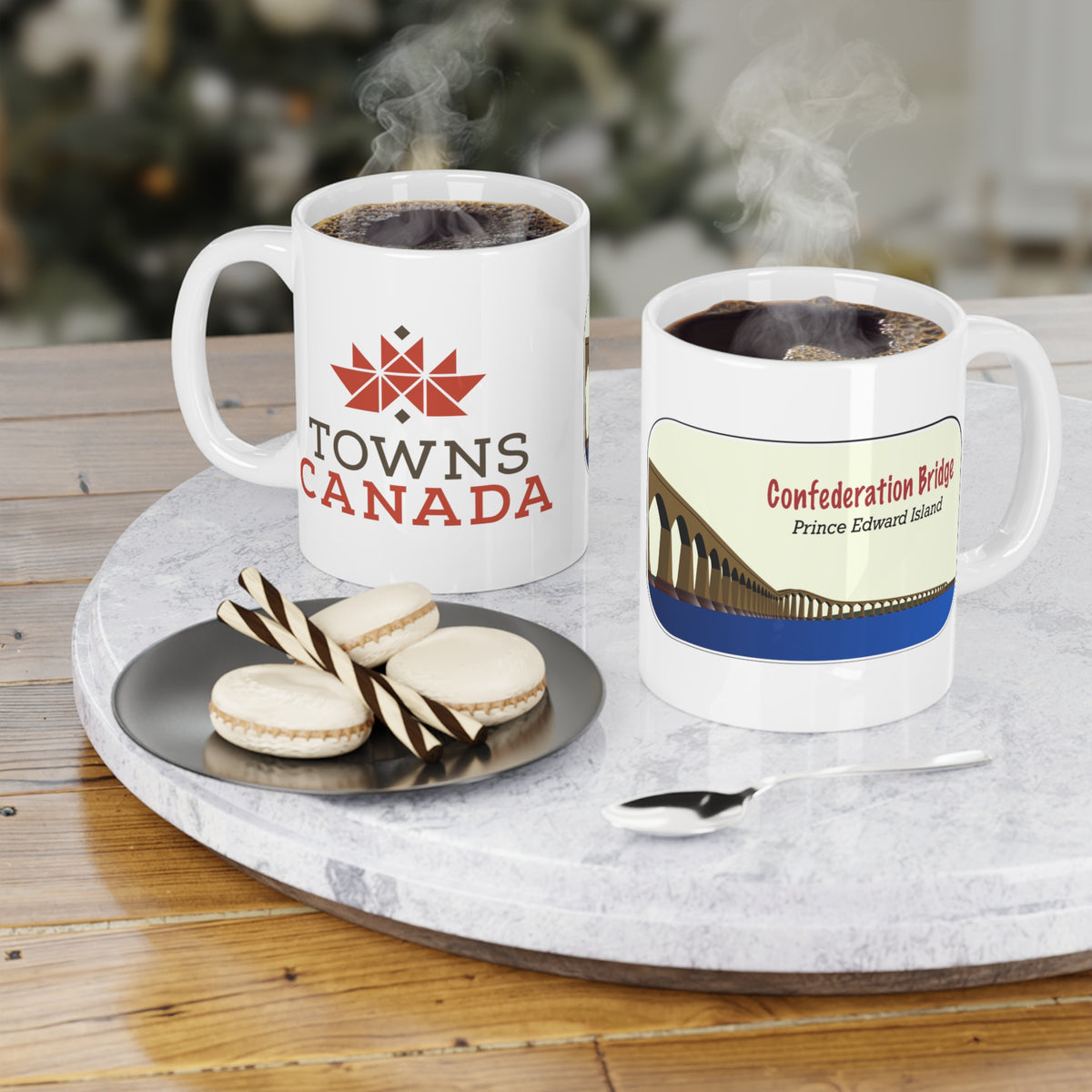 Confederation Bridge Coffee Mug – Celebrate PEI's Landmark with Every Sip