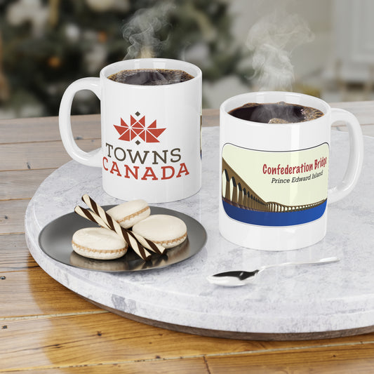 Confederation Bridge Coffee Mug – Celebrate PEI's Landmark with Every Sip