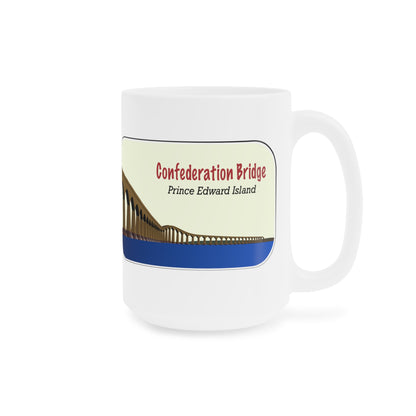 Confederation Bridge Coffee Mug – Celebrate PEI's Landmark with Every Sip